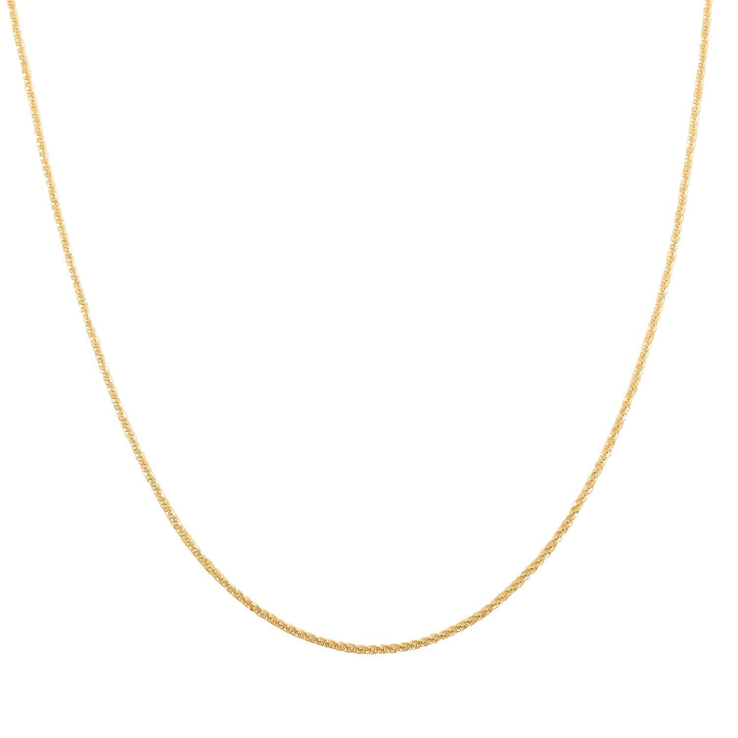 Necklace in 14K YG Over Sterling Silver 24 Inches 4.90 Grams