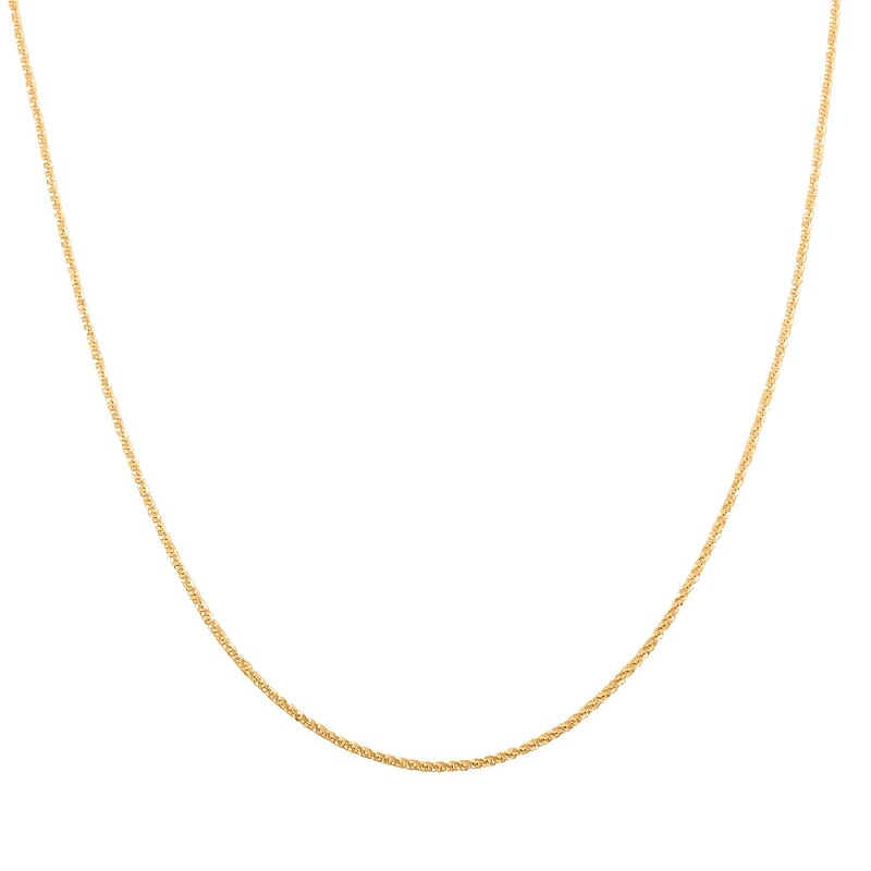 Necklace in 14K YG Over Sterling Silver 24 Inches 4.90 Grams