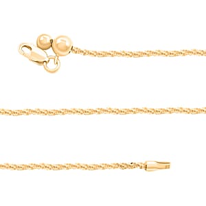 Necklace in 14K YG Over Sterling Silver 24 Inches 4.90 Grams