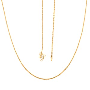 Necklace in 14K YG Over Sterling Silver 24 Inches 4.90 Grams