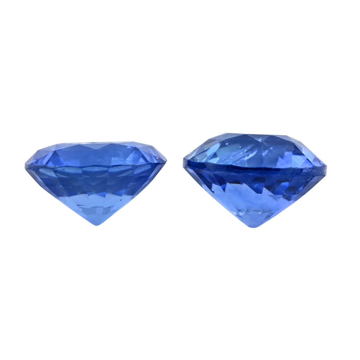 AAAA Ceylon Blue Sapphire Set of 2 (Rnd 5 mm) 1.10 ctw image number 2