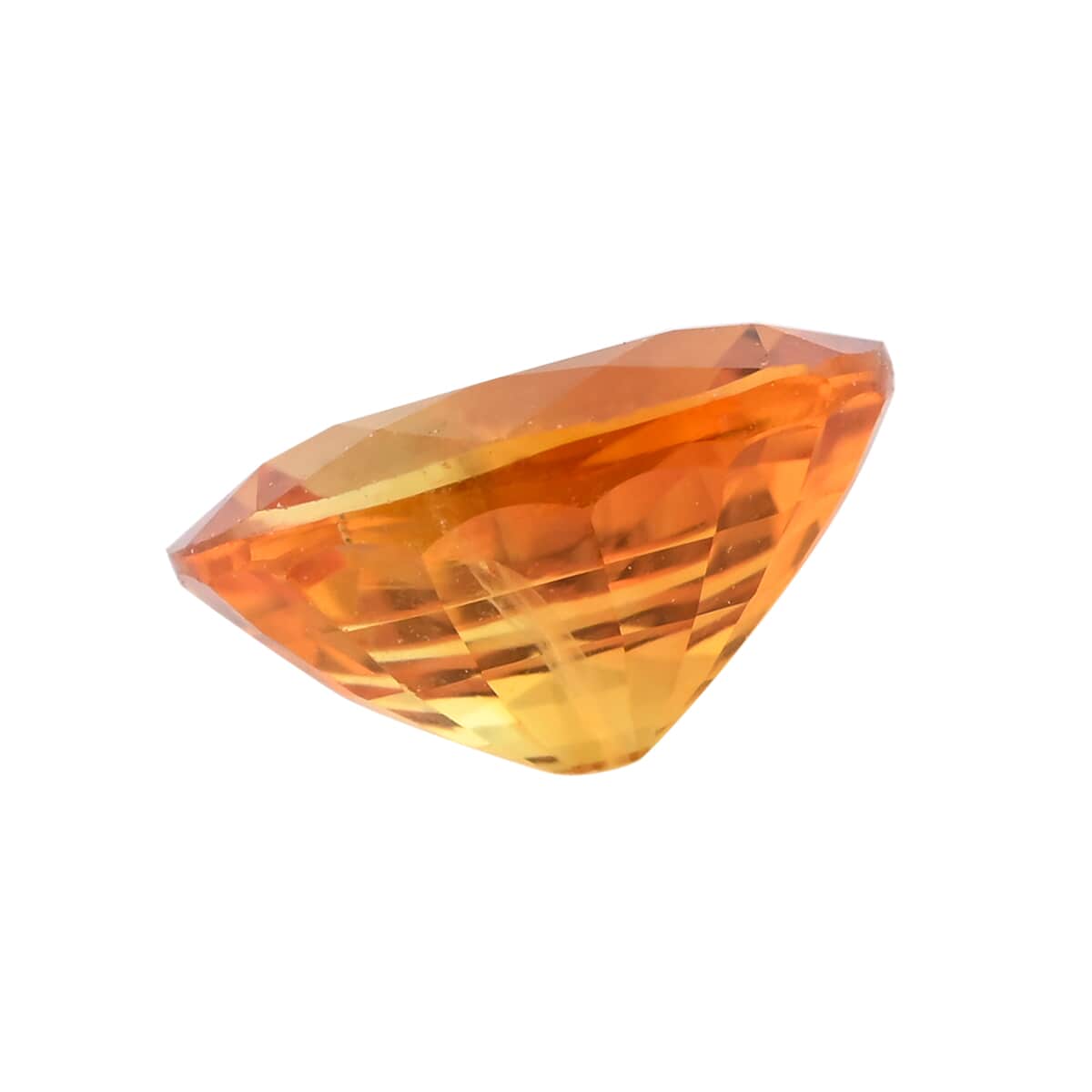 AAAA Sunset Sapphire (Ovl 7x5 mm) 1.00 ctw image number 2