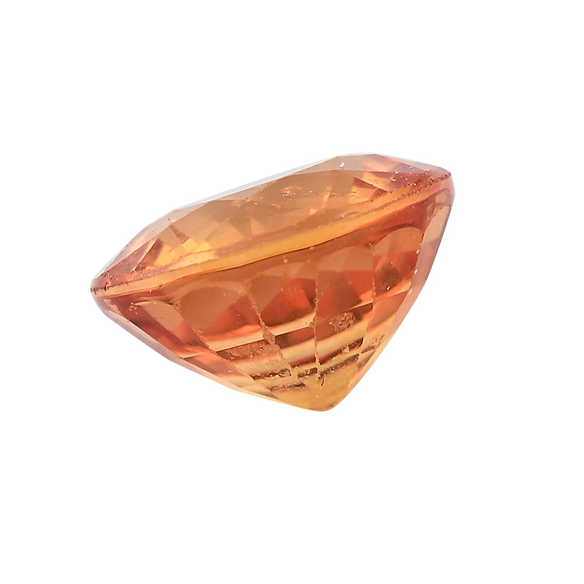 Buy AAAA Amber Sapphire (Rnd 6 mm) 1.00 ctw at ShopLC.