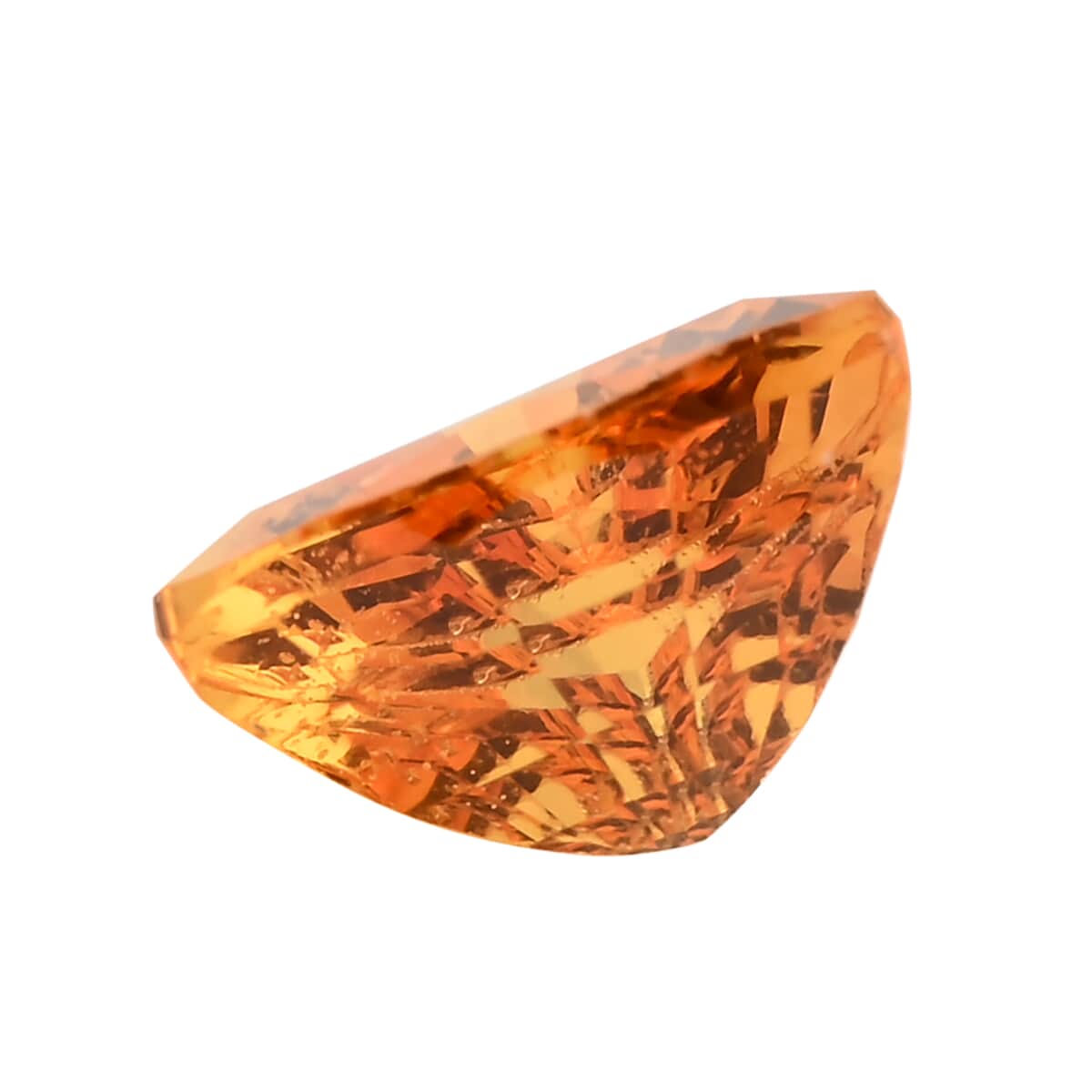 AAAA Sunset Sapphire (Trl 6 mm) 1.00 ctw image number 2