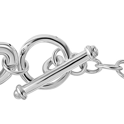 Cable Chain Necklace in Sterling Silver 86.07 Grams 20 Inches