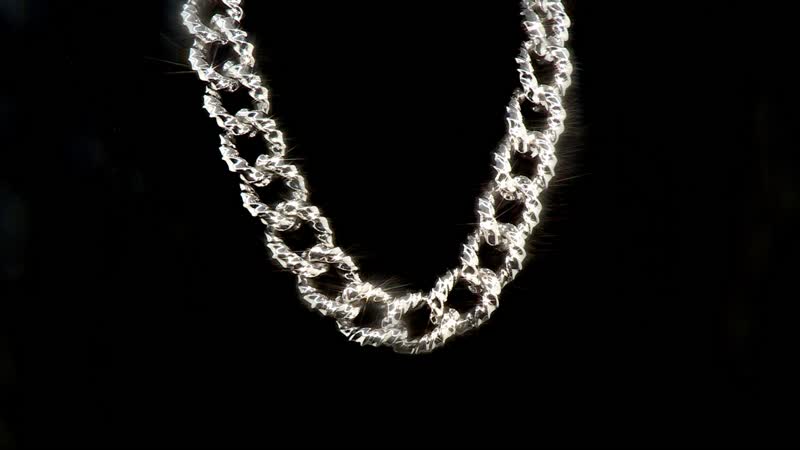 Sterling Silver Toggle Clasp Necklace 20 Inches 97.52 Grams