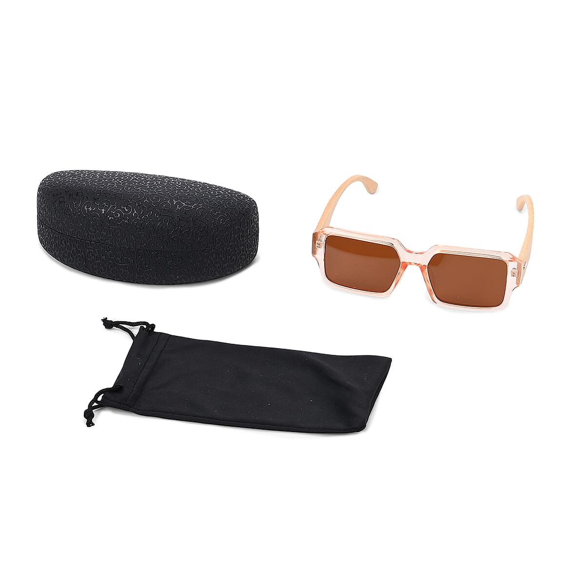 UV400 and Polarized PC Sunglasses - Pink image number 0