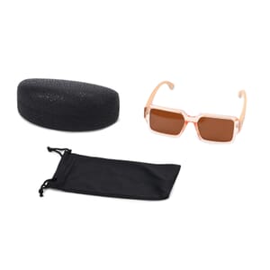UV400 and Polarized PC Sunglasses - Pink