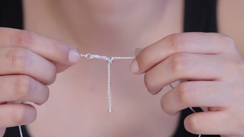 Link Chain Necklace in Sterling Silver 20 Inches 2.80 Grams