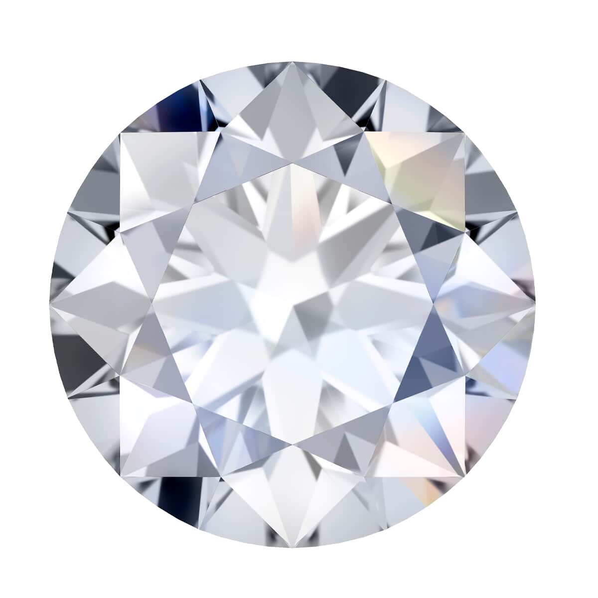 Moissanite (Rnd 6.5 mm) 0.86 ctw image number 0