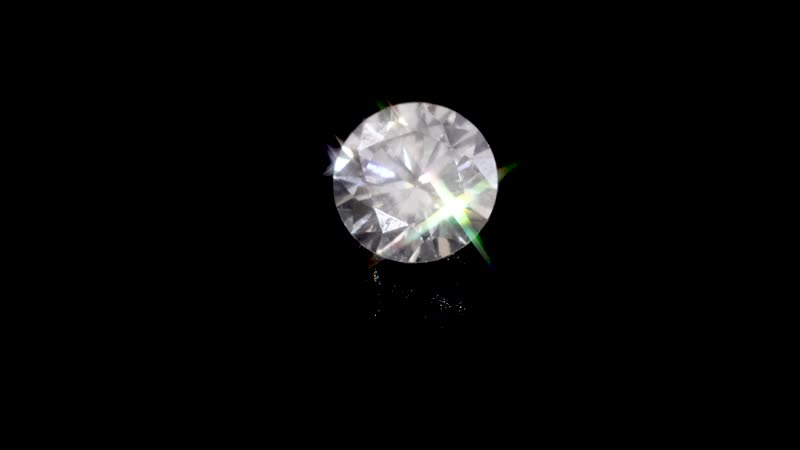 Moissanite (Rnd 6.5 mm) 0.86 ctw