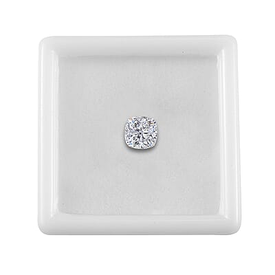 Moissanite (Cush 6x6 mm) 0.91 ctw Loose Gemstone