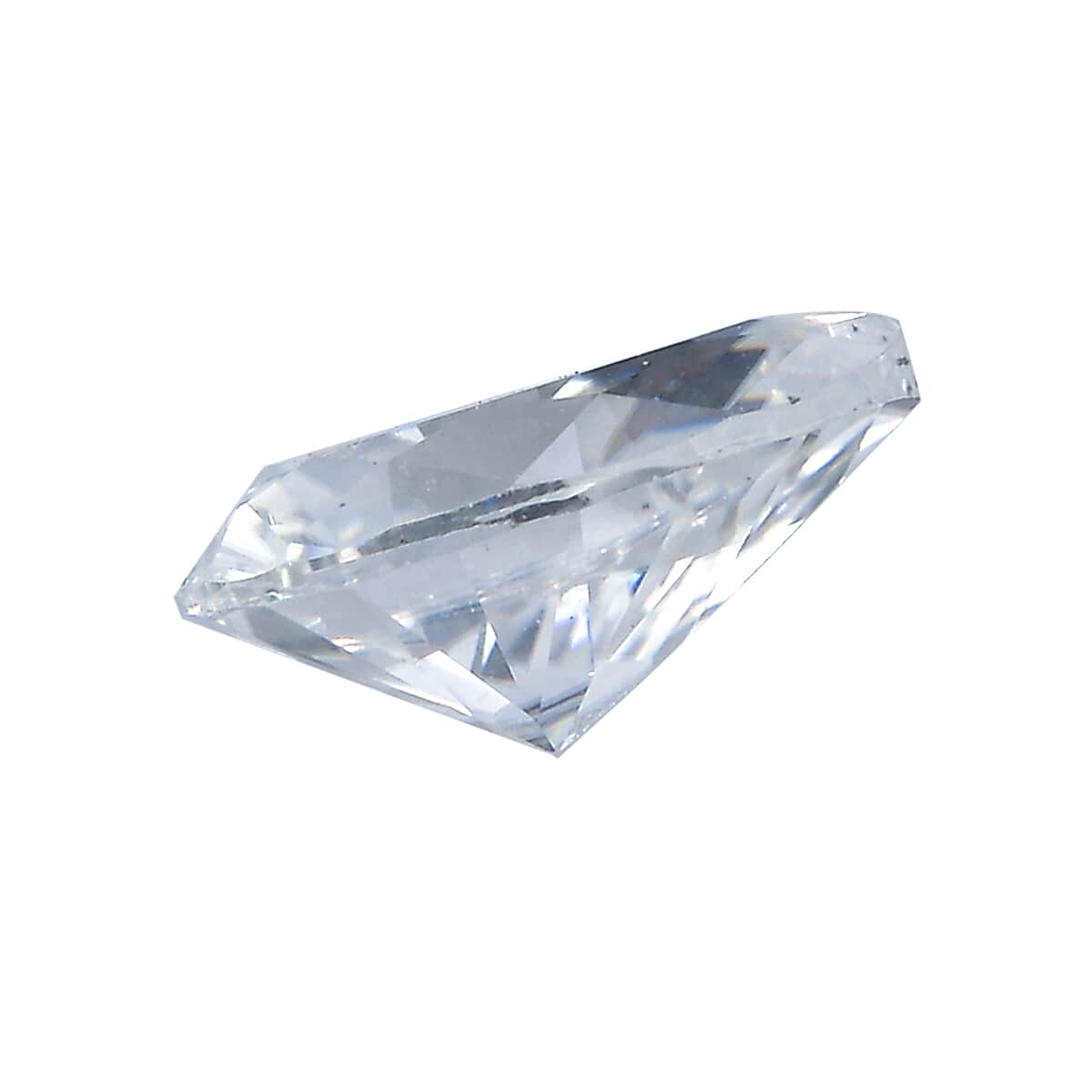 Moissanite (Pear 9x6 mm) 1.30 ctw image number 2