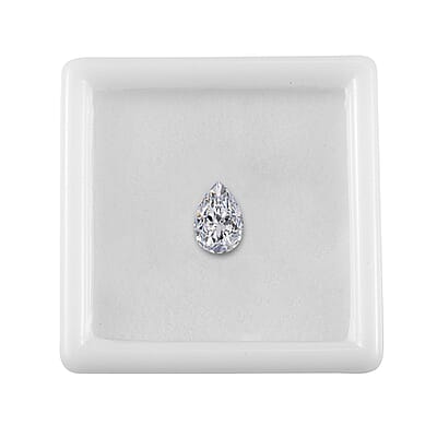 Moissanite (Pear 9x6 mm) 1.30 ctw