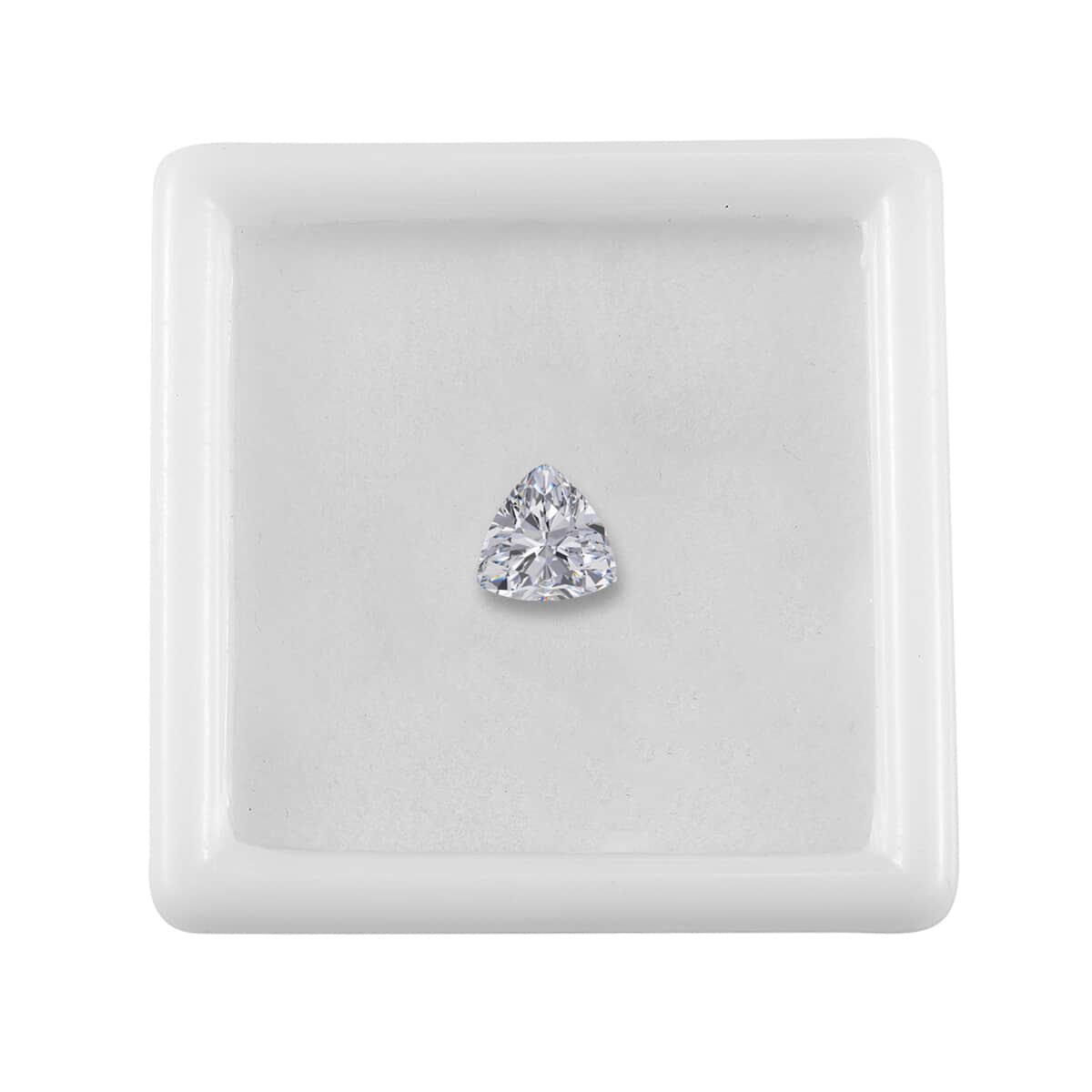 Moissanite (Trl 7 mm) 1.30 ctw image number 3