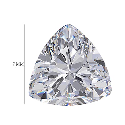 Moissanite (Trl 7 mm) 1.30 ctw