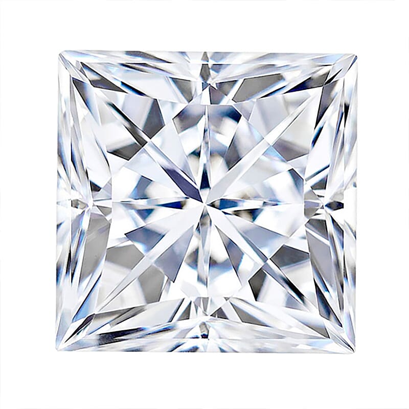 Princess Cut Moissanite (Sqr 6 mm) 1.10 ctw Loose Gemstone