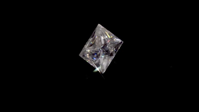 Princess Cut Moissanite (Sqr 6 mm) 1.10 ctw Loose Gemstone