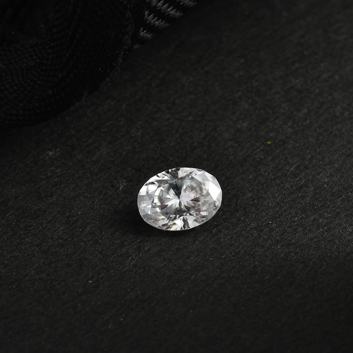 Moissanite (Ovl 8x6 mm) 1.24 ctw image number 1