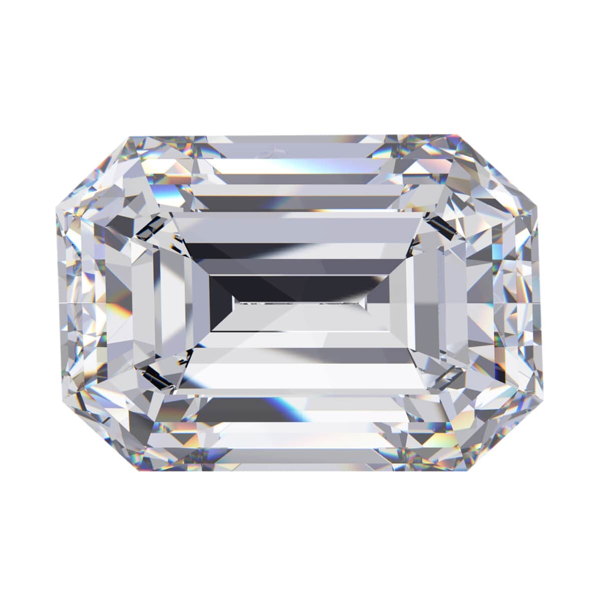 Moissanite (Oct 7x5 mm) 0.87 ctw image number 0