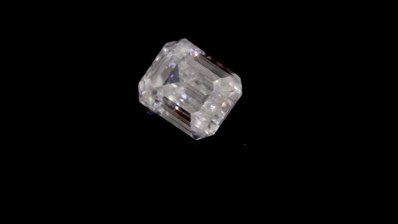 Moissanite (Oct 7x5 mm) 0.87 ctw Loose Gemstone