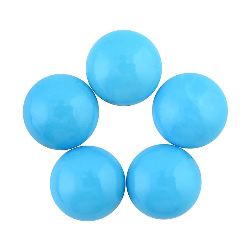 AAAA Sleeping Beauty Turquoise (Rnd 7 mm) 5.00 ctw