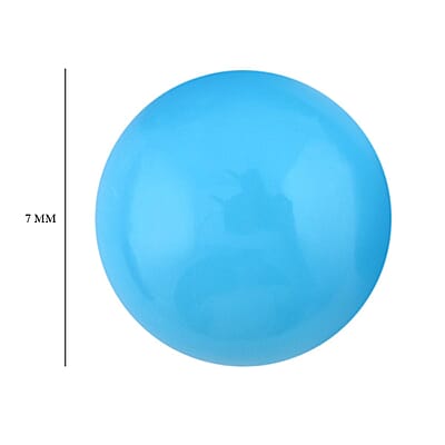 AAAA Sleeping Beauty Turquoise (Rnd 7 mm) 5.00 ctw