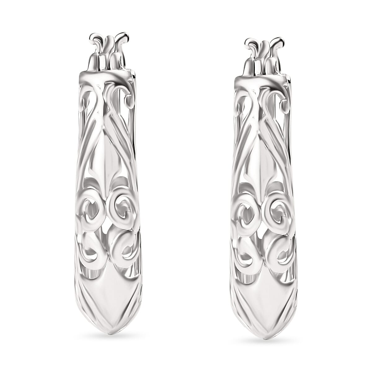 Hoops Hoop Earrings for Women Jewelry Valentines Day Gifts - Picture 16 of 16