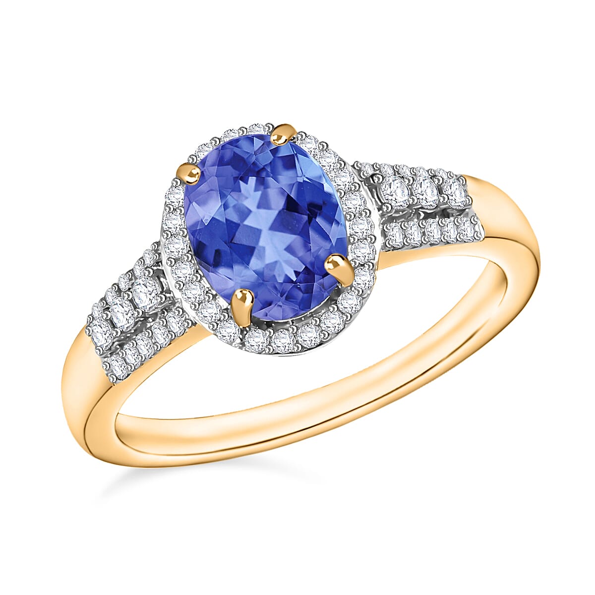 Buy Luxoro Premium Tanzanite and G-H I1 Diamond 2.36 ctw