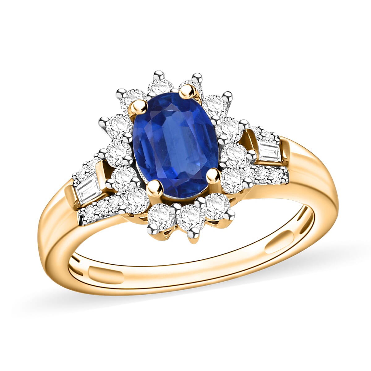 Buy Luxoro Premium Kanchanaburi Blue Sapphire and G-H I1