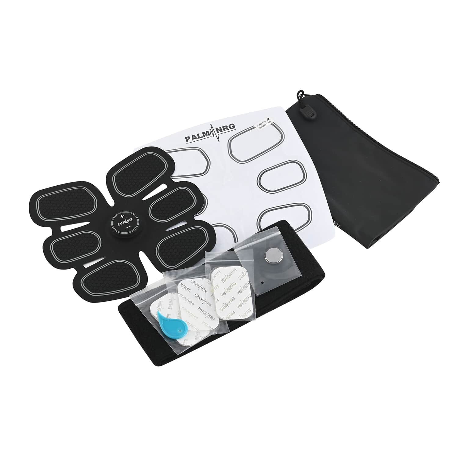 Lumina NRG Palm 6 Pack Abs selling Muscle Contract Tone Training Revolution Black Gift