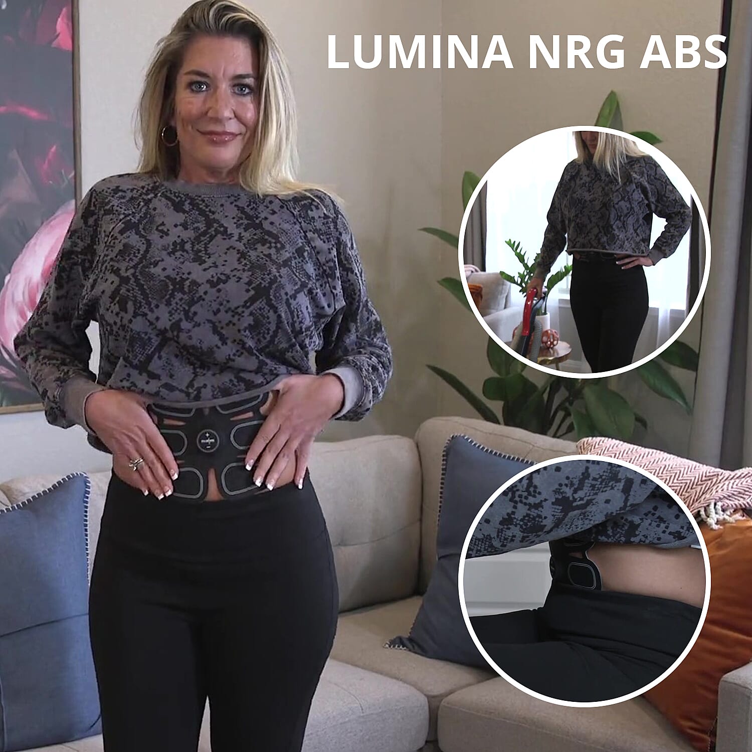 Buy Lumina NRG EMS AB Belt Training and Toning Device (Battery