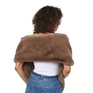 NYC Closeout Camel Faux Mink