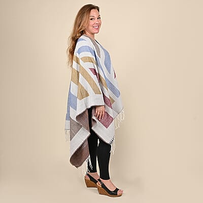 COM Beige Mod Shawl