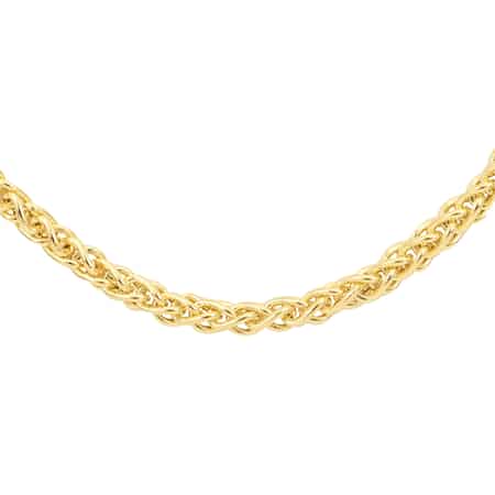 OTTOMAN TREASURE 10K Yellow Gold 2.5mm Wheat Chain Necklace 18 Inches 4.30 Grams image number 0