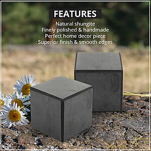 Shungite Cube 8cm Approximately 7257.00ctw