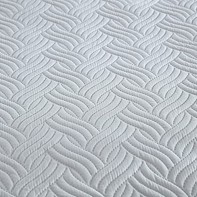 The Nesting Company- Willow 3 Piece Queen Quilt Set Gray | Bed Comforters | Polyester Comforter | Bedding Sets