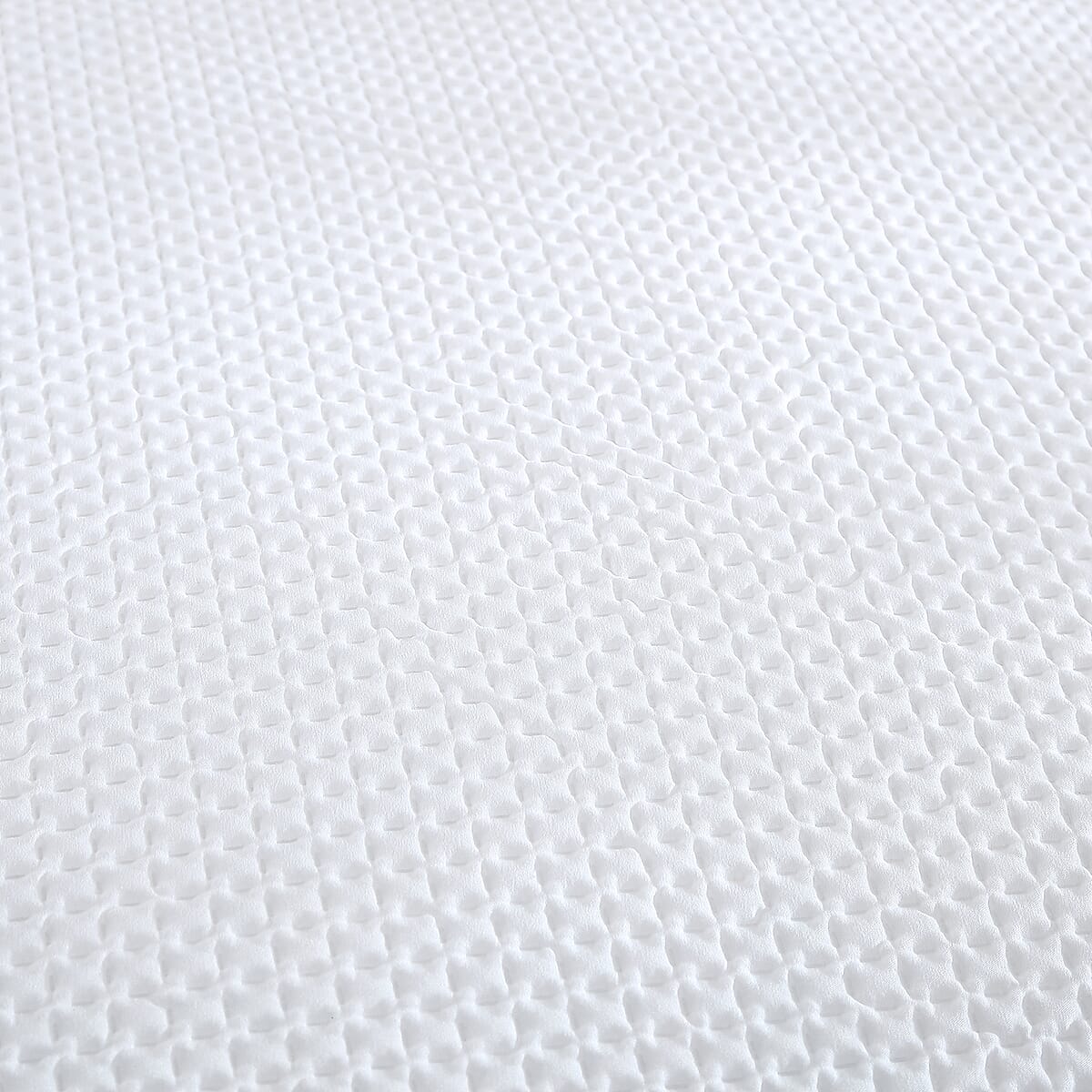 The Nesting Company- Aspen 3 Piece King Quilt Set White , Microfiber Quilt Set , Bed Comforter Set , Bedding Set image number 6