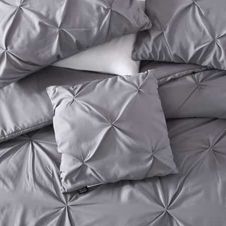 The Nesting Company- Spruce 4 Piece Comforter Set Queen Gray image number 5