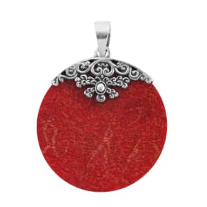 Sponge Coral Pendant in Sterling Silver