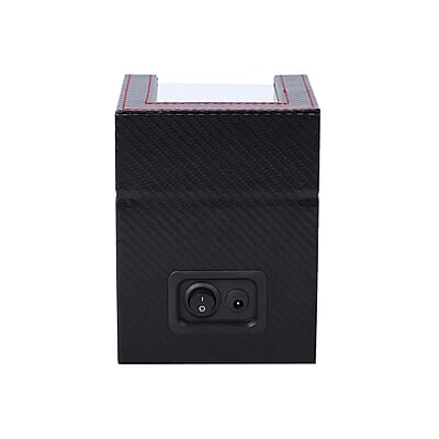 Black Automatic Rotating Watch Winder Box 2xAA Battery (not included)