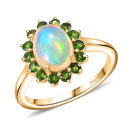 Ethiopian Welo Opal & Chrome Diopside / 10 - Product card gallery slide 1 (10177686896953)
