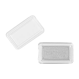 Doorbuster 999 Platinum Collectible Bar 14x28x0.4mm (3 g)