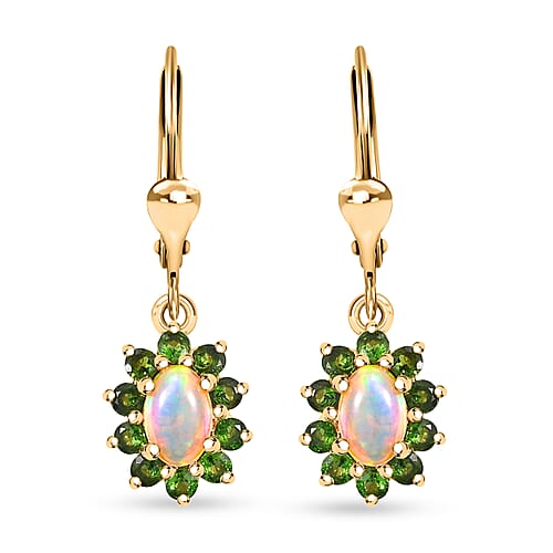 Ethiopian Welo Opal & Chrome Diopside - Product card gallery slide 1 (9432378867967)