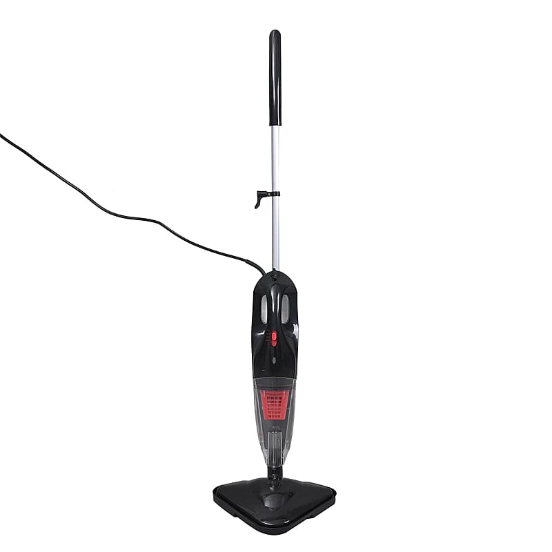 Homesmart Black Handheld Compact Wet and Dry Vacuum and Steam Cleaner