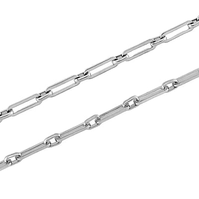 Heart Necklace in Stainless Steel 22 Inches