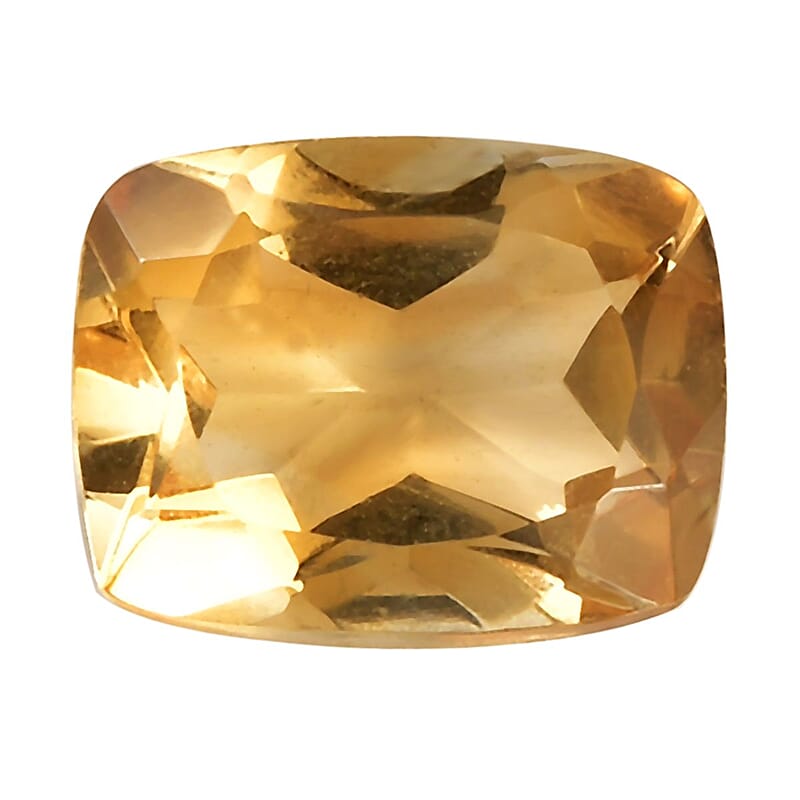 Brazilian Citrine (Cush 9x7 mm) 1.61 ctw Loose Gemstone