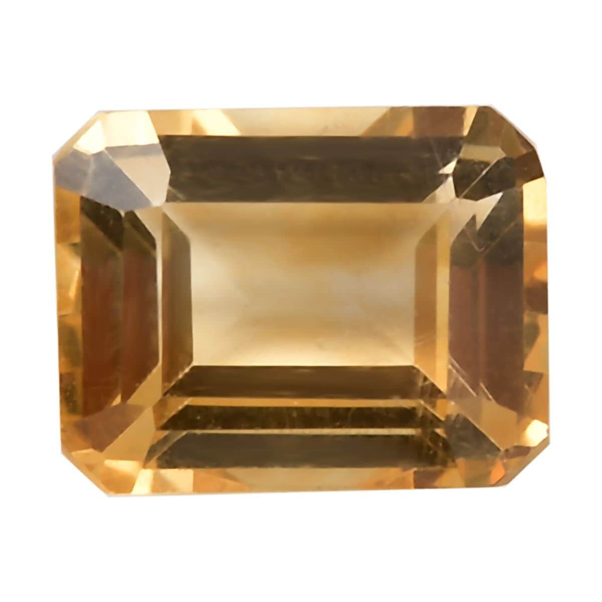 Brazilian Citrine (Oct 9x7 mm) 1.97 ctw Loose Gemstone image number 0