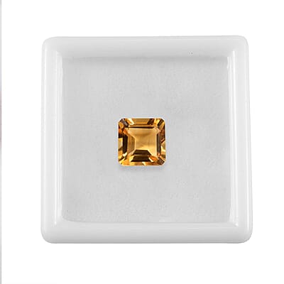 AA Brazilian Citrine (Oct 9x9 mm) 3.01 ctw Loose Gemstone