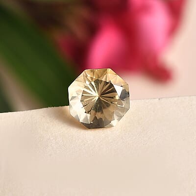 Brazilian Citrine (Octillion 9 mm) 2.52 ctw Loose Gemstone